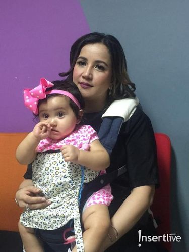 Andi Soraya dan baby Kylie.