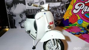 Jadi Barang Langka, Vespa Bekas Penyuluh KB Ini Dihargai Rp 125 Juta