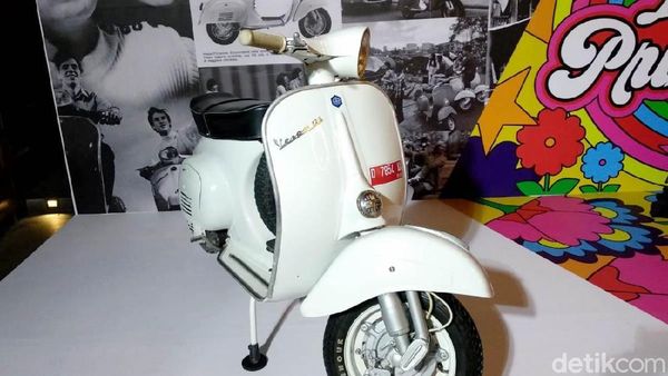 Jadi Barang Langka, Vespa Bekas Penyuluh KB Ini Dihargai Rp 125 Juta