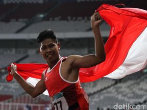 Raih Emas Kedua, Sapto Yogo Purnomo Kibarkan Merah Putih
