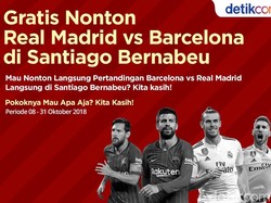 Gratis Berangkat ke Spanyol Nonton El Clasico, Ini Dia Pemenangnya