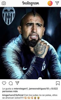 Vidal Luapkan Kemarahan di Media Sosial, Ditujukan ke Valverde?