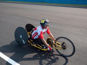 Somantri Raih Perunggu dari Balap Sepeda