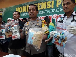 Polisi Tangkap 37 Pengedar Narkoba di Bekasi