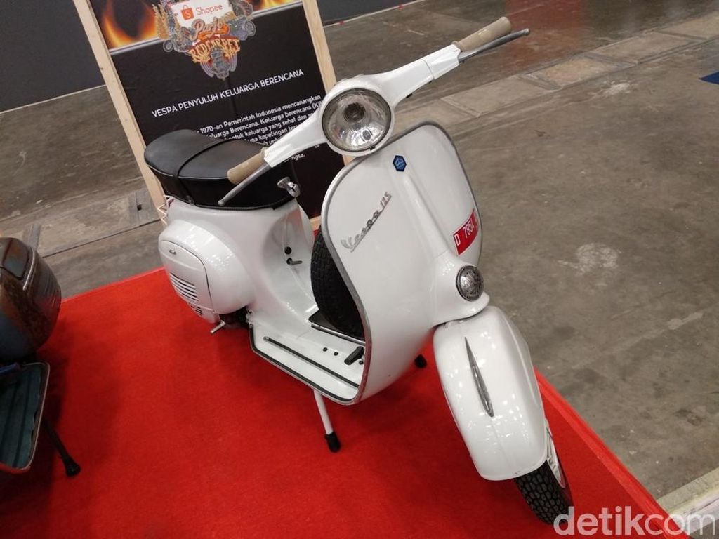 Wow! Barang Langka, Vespa Penyuluh KB Ini Dihargai Rp 125 Juta Wow! Barang Langka, Vespa Penyuluh KB Ini Dihargai Rp 125 Juta