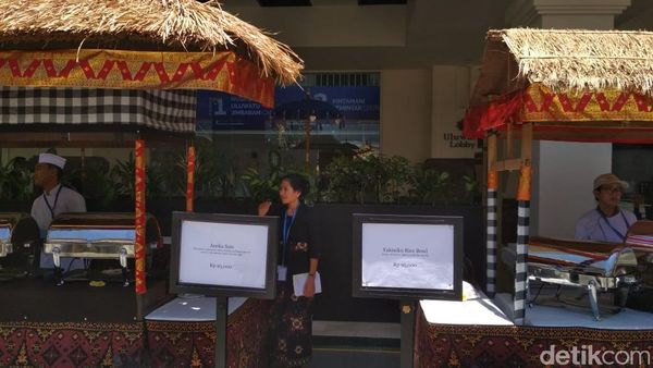 Satai hingga Nasi Padang Mulai Rp 90.000 di Pertemuan IMF-WB