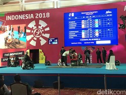 Usai Buka Rakernas LDII, Jokowi Lihat Angkat Besi Asian Para Games