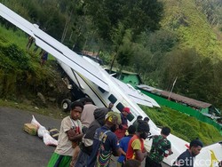 Pesawat Tergelincir di Papua, Tak Ada Korban Jiwa