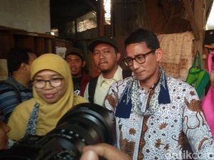 Soal Hoax Ratna Sarumpaet, Sandi: Kasihan Amien Rais Jadi Korban Soal Hoax Ratna Sarumpaet, Sandi: Kasihan Amien Rais Jadi Korban