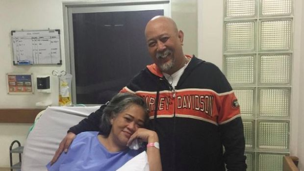Indro 'Warkop' dan istri