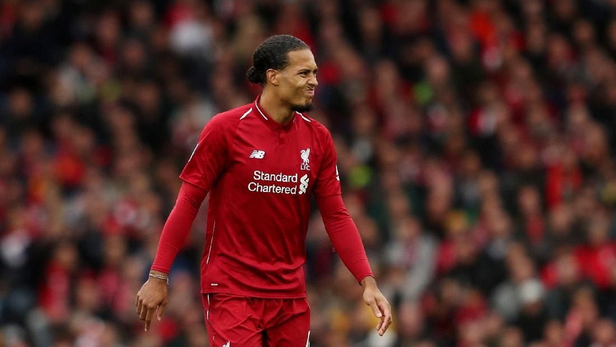 Virgil van Dijk dikritik karena kadang terlalu santai saat bermain (Lee Smith/REUTERS)
