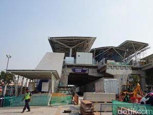 Hampir Rampung, LRT Velodrome-Kelapa Gading Sudah 92%