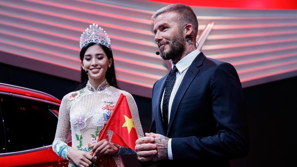 David Beckham Nongol di Peluncuran Mobnas Vietnam di Paris David Beckham Nongol di Peluncuran Mobnas Vietnam di Paris