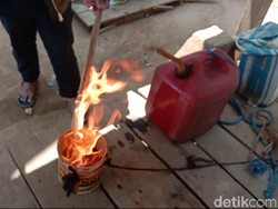 Penjelasan DLH Bandung soal Air Sumur Keluarkan Api