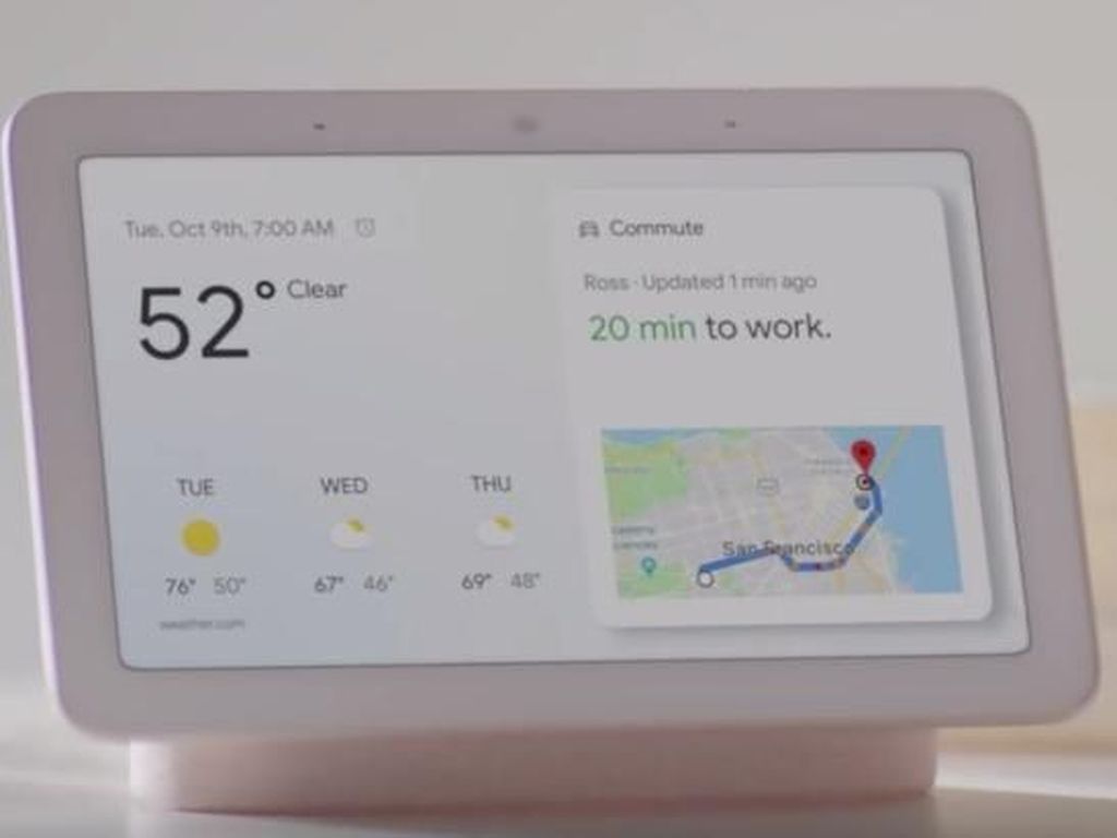 Google Home Hub, Asisten Pintar yang Dilengkapi Layar Google Home Hub, Asisten Pintar yang Dilengkapi Layar