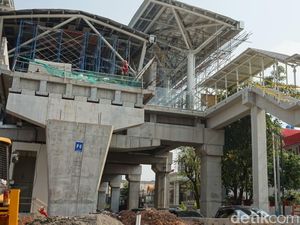 Pengelola: Pekerjaan LRT Velodrome-Kelapa Gading Tinggal Finishing Pengelola: Pekerjaan LRT Velodrome-Kelapa Gading Tinggal Finishing