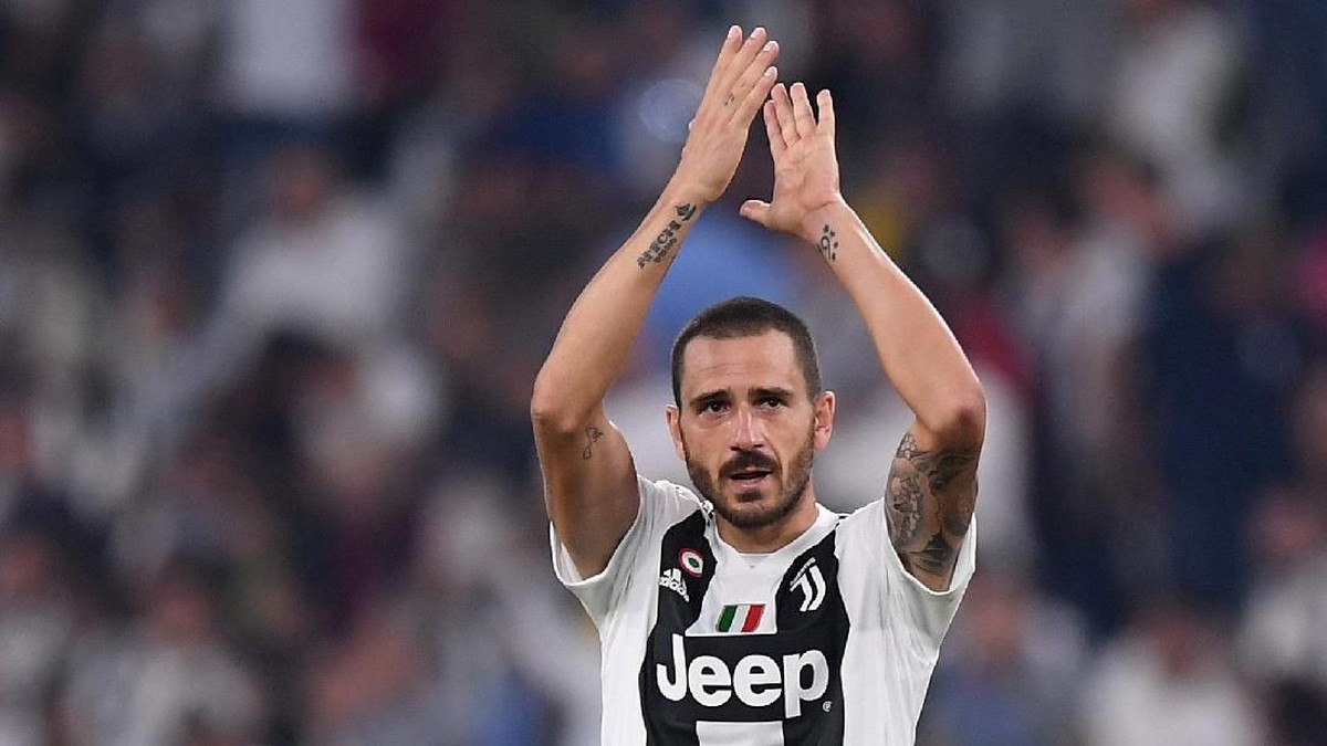 Bek Juventus, Leonardo Bonuci. (Foto: Alberto Lingria/Reuters)