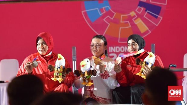 Indonesia Lampaui Target Medali Asian Para Games