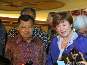 JK Bertemu CEO World Bank, Bahas Rehabilitasi Lombok dan Sulteng JK Bertemu CEO World Bank, Bahas Rehabilitasi Lombok dan Sulteng