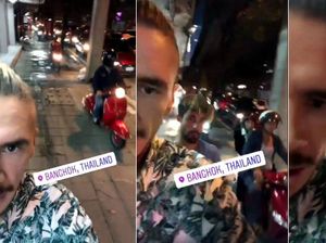 Kesalnya Pebalap MotoGP Ini dengan Pemotor Nakal Naik Trotoar