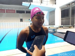 Syuci Tambah Perak dari Renang