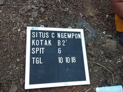 Ini Hasil Penggalian BPCB Jateng di Kawasan Candi Ngempon