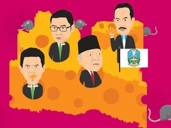 Selusin Kepala Daerah di Jatim Terlibat Korupsi