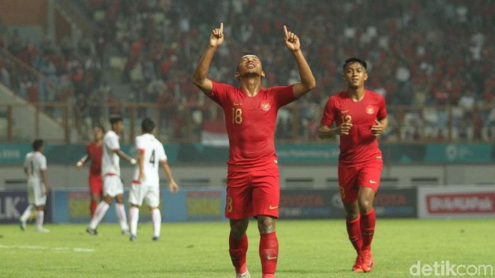 Timnas Indonesia menang telak 3-0 atas Myanmar di laga uji coba. (Foto: Rifkianto Nugroho/detikSport) Timnas Indonesia menang telak 3-0 atas Myanmar di laga uji coba. (Foto: Rifkianto Nugroho/detikSport)