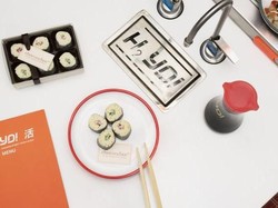 Nyam! Sushi Rolls Ini dibuat Seluruhnya dari Cokelat