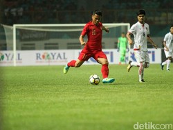 Babak pertama ditutup dengan skor 3-0 untuk Indonesia.