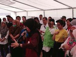 Menteri Yohana Larang Adopsi Anak Korban Tsunami Palu