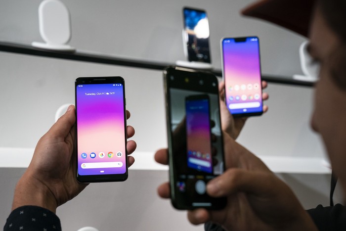 Google Pixel 3. Foto: Drew Angerer/Getty Images