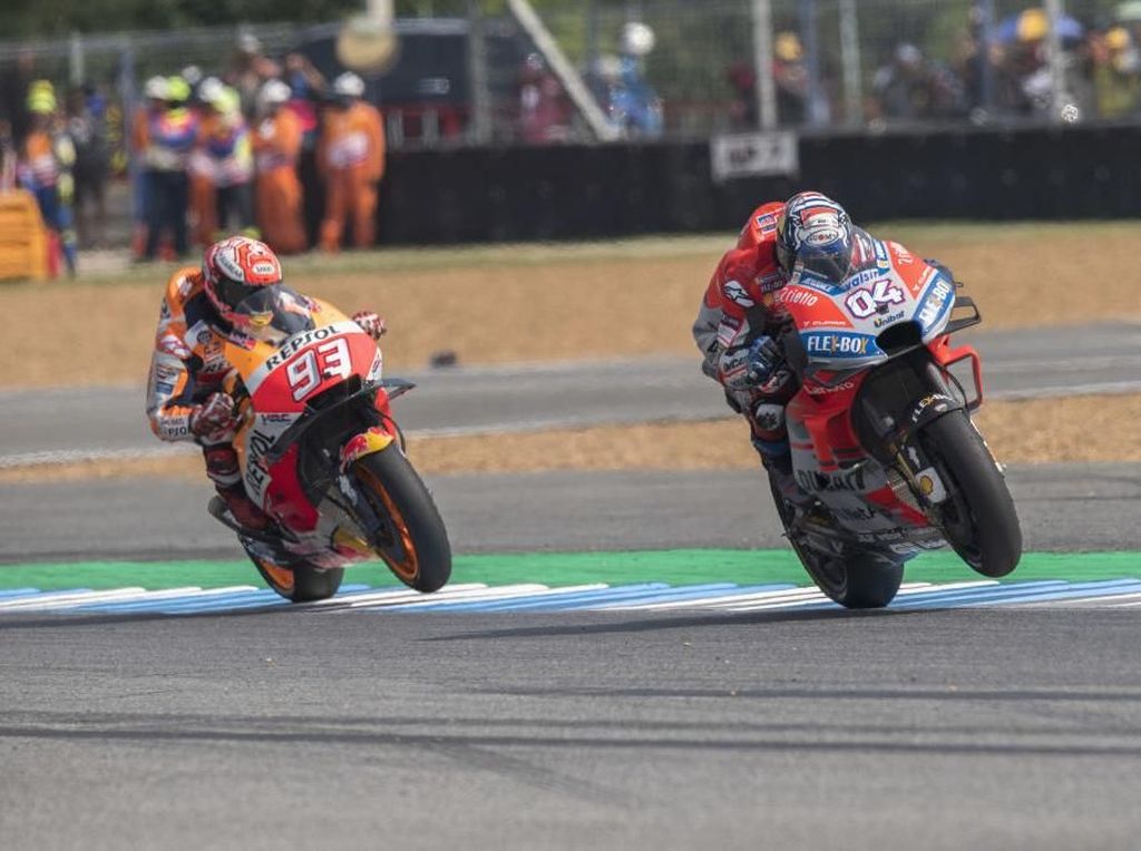 Dovizioso: Marquez Masih Sedikit Lebih Unggul, tapi... Dovizioso: Marquez Masih Sedikit Lebih Unggul, tapi...