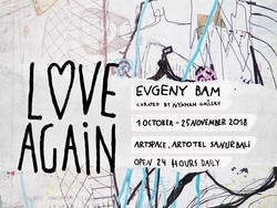 25 Karya Seniman Jalanan Moskow Evgeny Bam Dipamerkan di Bali