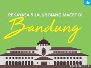 Ini Rekayasa 5 Jalur Biang Macet di Bandung Ini Rekayasa 5 Jalur Biang Macet di Bandung