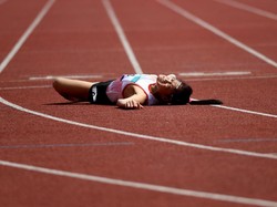 Sprinter Ini Terjungkal di GBK dan Dirawat di RS: Aku Malu Enggak Kasih Medali