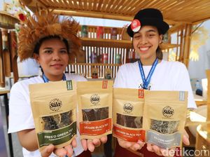 Produk Teh Nasional Mejeng di IMF-WB Bali