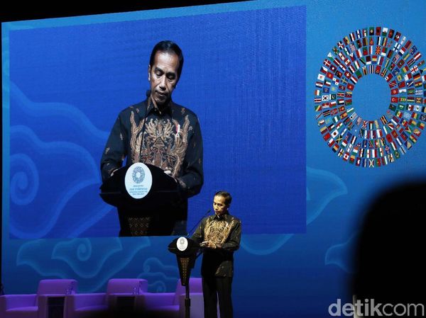 Di IMF-WB Bali, Jokowi Beberkan Perkembangan Fintech RI