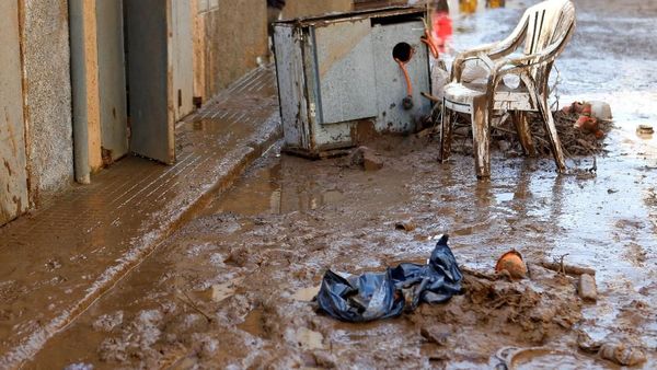 Foto: Kota Mallorca Luluh Lantak Diterjang Banjir