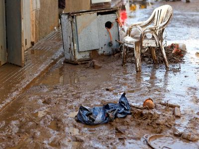 Foto: Kota Mallorca Luluh Lantak Diterjang Banjir