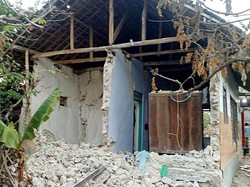 BPBD Jatim Sebut 504 Rumah Rusak Dampak Gempa Situbondo