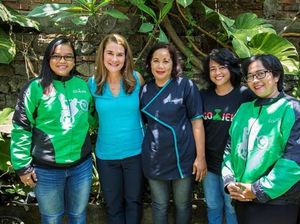 Istri Orang Terkaya Dunia Terkesan Cara RI Buka Peluang Usaha Pakai Teknologi