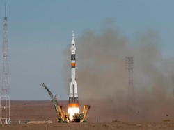Roket Soyuz Siap Antar Astronot ke Stasiun Antariksa