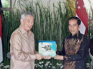 Bertemu PM Singapura, Jokowi Mau Perkuat Kerja Sama Pariwisata