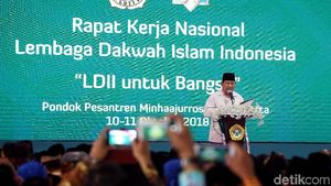 Prabowo Bicara Kondisi Ekonomi Indonesia di Rakernas LDII
