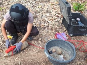 Bahan Peledak Peninggalan Perang Dunia Ke-2 Dimusnahkan