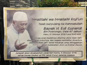 Pemilik Roti Bakar Eddy Meninggal Dunia