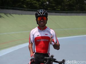 Tangan Kanan Layu, Tryagus Sempat Kesulitan Kuasai Sepeda Balap