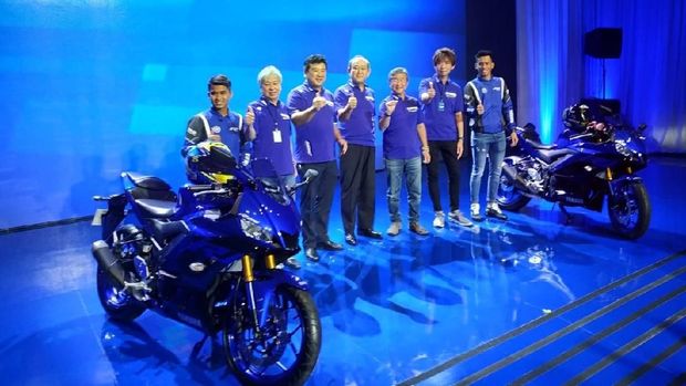 R25 dan R3 diluncurkan Yamaha dalam acara yang bertajuk R1 20th Anniversary “We Are R”