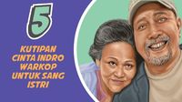 5 Kutipan Cinta Indro Warkop untuk Nita Octobijanthy